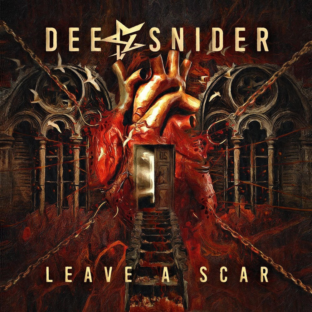 the album cover for Dee Snider - Leave A Scar