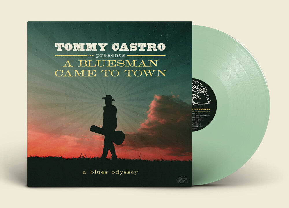the album cover for Tommy Castro - Tommy Castro Presents A Bluesman Came To Town [LP]
