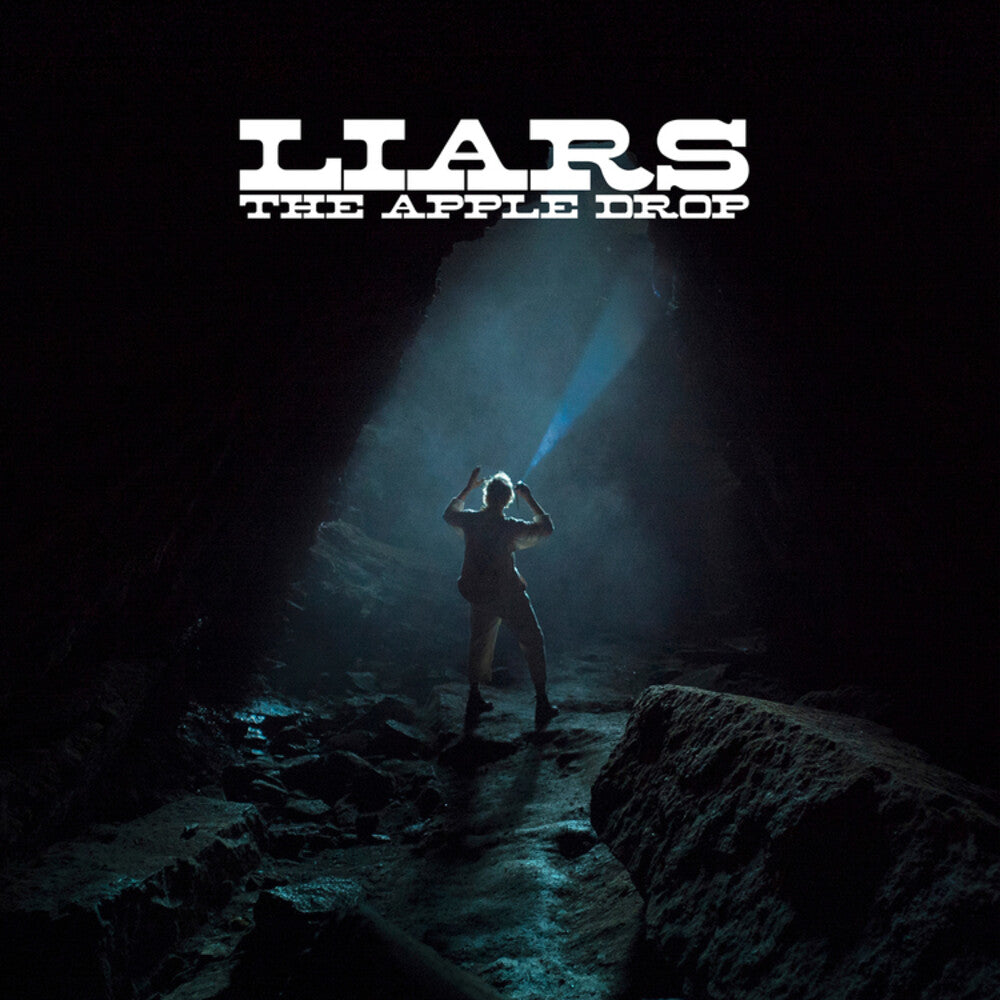 the album cover for Liars - The Apple Drop