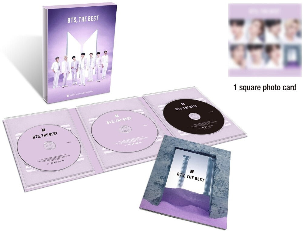the album cover for BTS - BTS, THE BEST [Limited Edition A] [2 CD/Blu-ray]