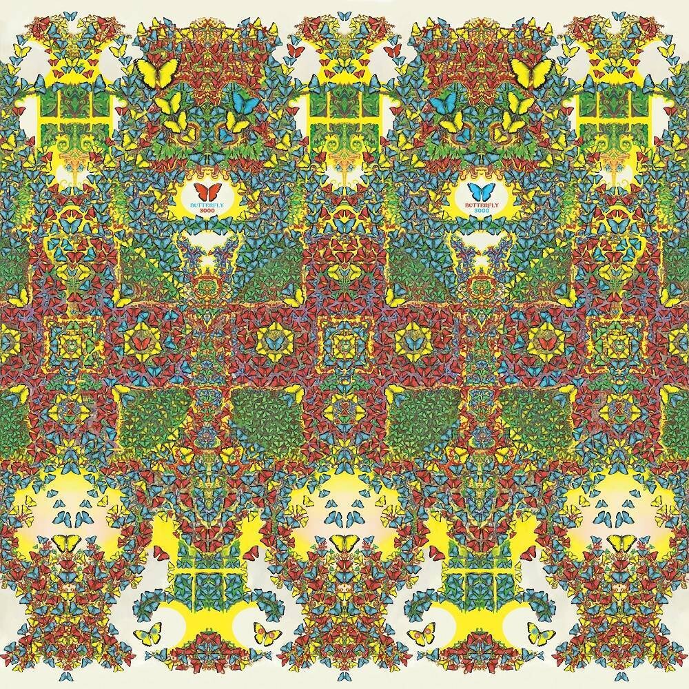 the album cover for King Gizzard & The Lizard Wizard - Butterfly 3000 [English Cover LP]