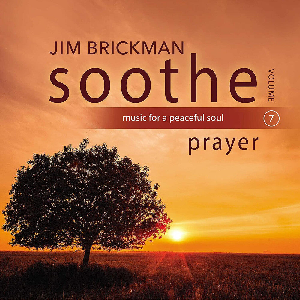 the album cover for Jim Brickman - Soothe Vol 7: Prayer