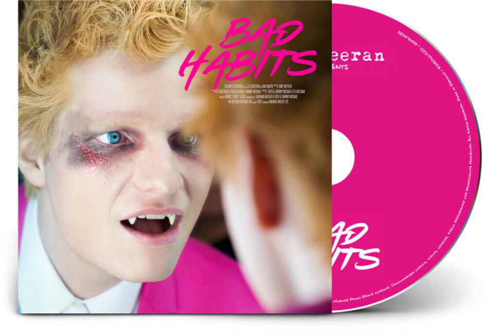 the album cover for Ed Sheeran - Bad Habits (5:00 Am) [Import]