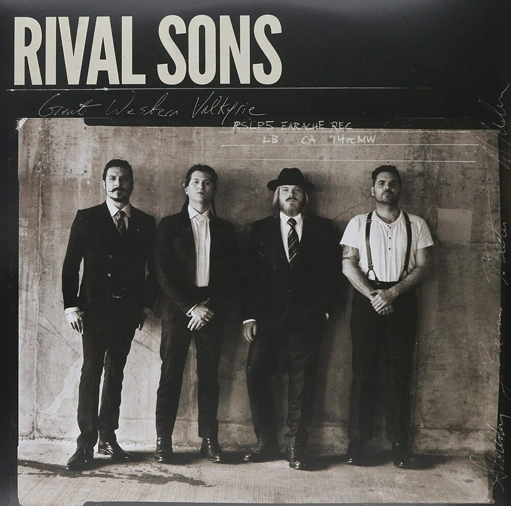 the album cover for Rival Sons - Great Western Valkyr (Splatter Vinyl) [Colored Vinyl]
