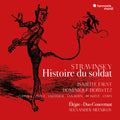 the album cover for Isabelle Faust  / Melnikov,Alexander - Stravinsky: The Solider's Tale
