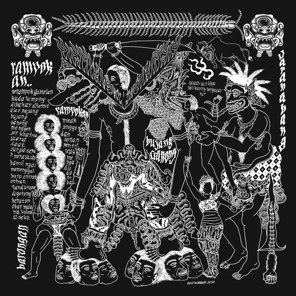 the album cover for Raja Kirik - Rampokan (Red Vinyl) [Colored Vinyl] (Red)