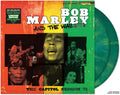 the album cover for Bob Marley & The Wailers - The Capitol Session '73 [Green Marble 2 LP]