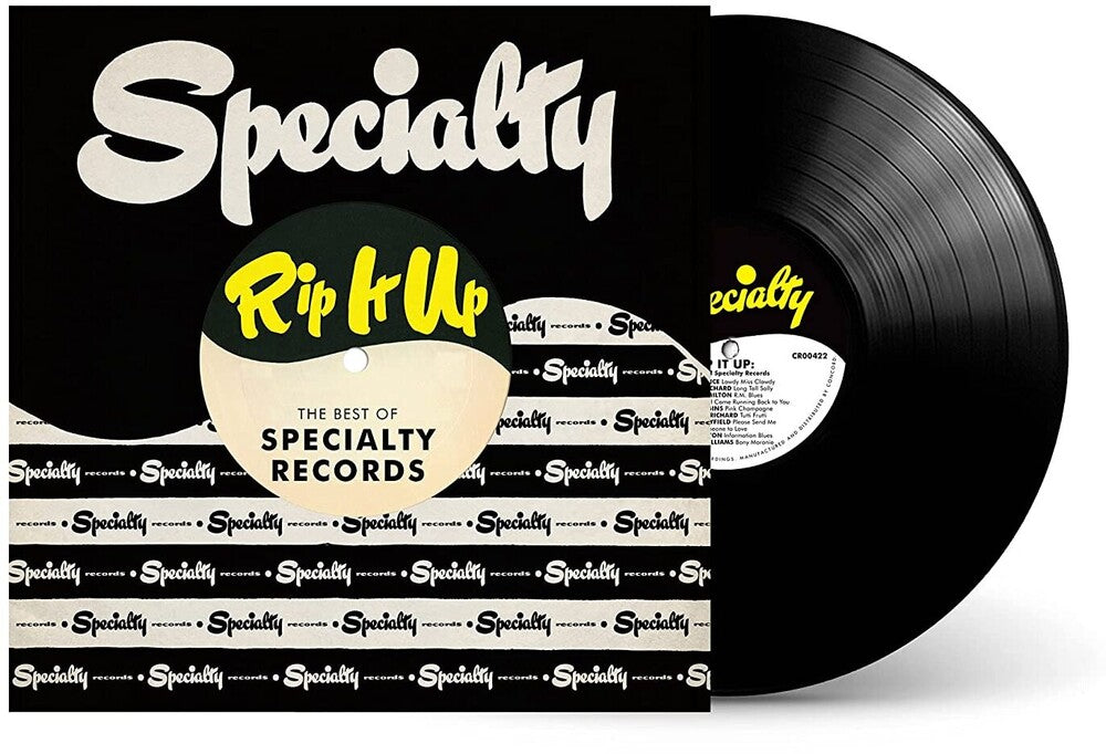 the album cover for Various Artists - Rip It Up: The Best Of Specialty Records [LP]
