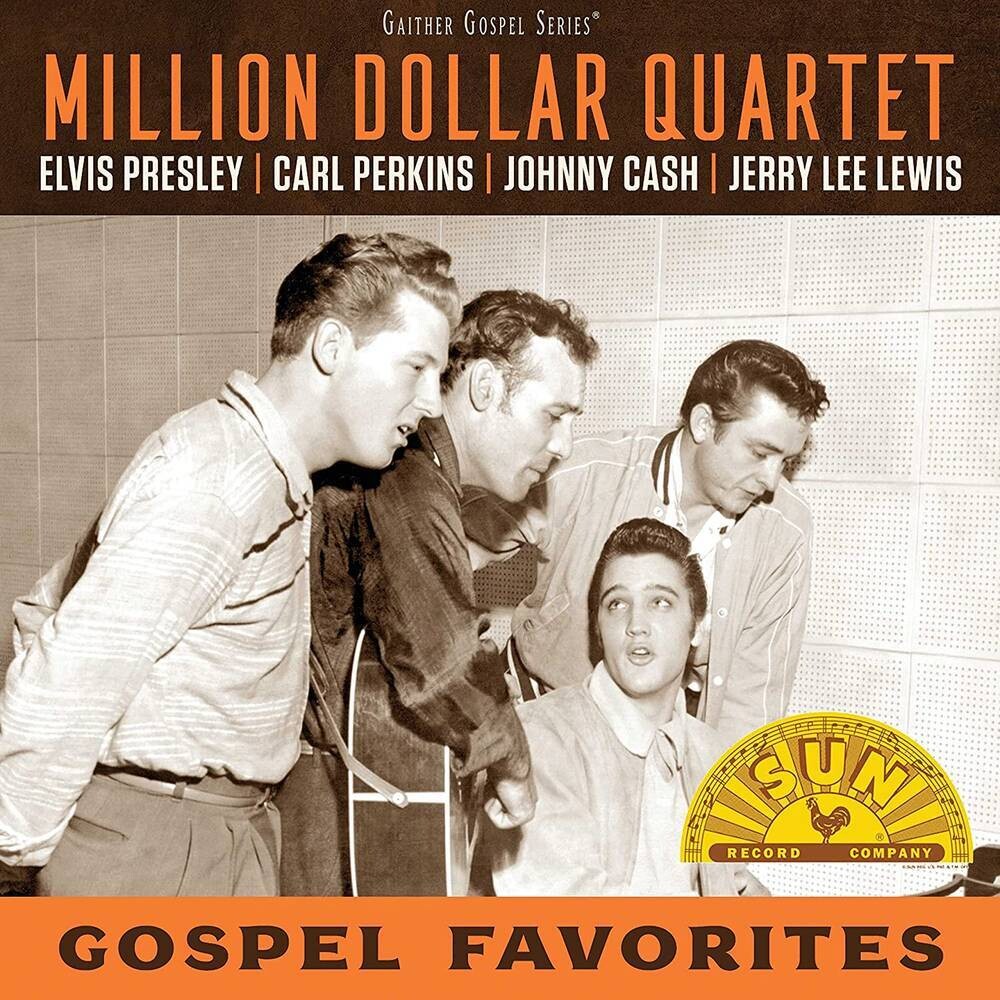 the album cover for Million Dollar Quartet - Gospel Favorites