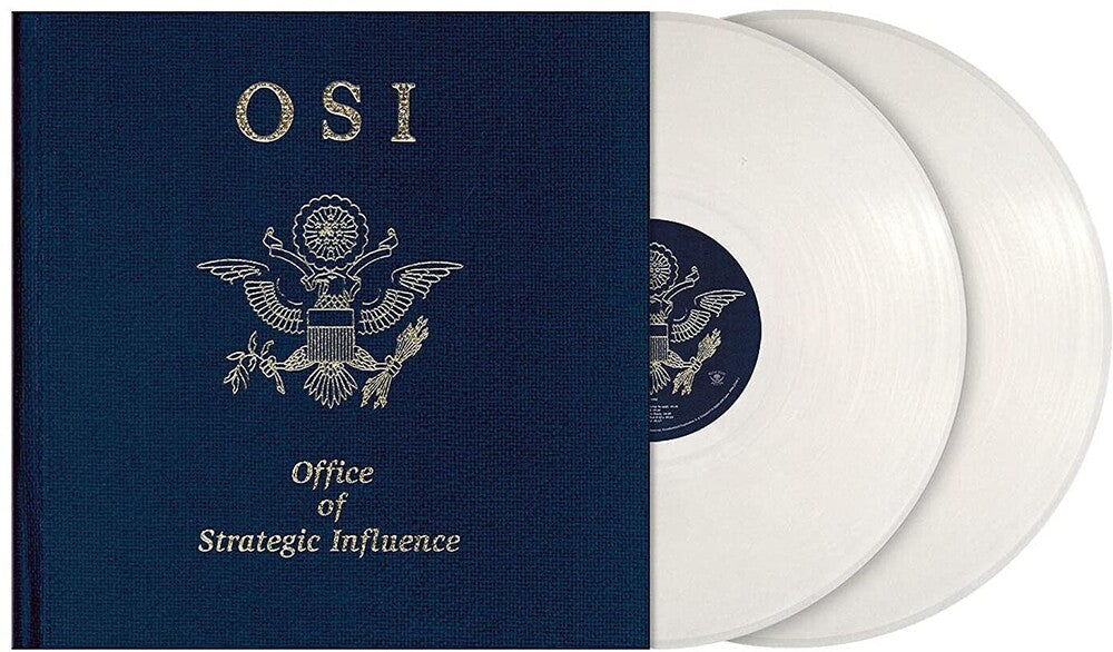 the album cover for OSI - Office Of Strategic Influence [Clear Vinyl] (Wht)