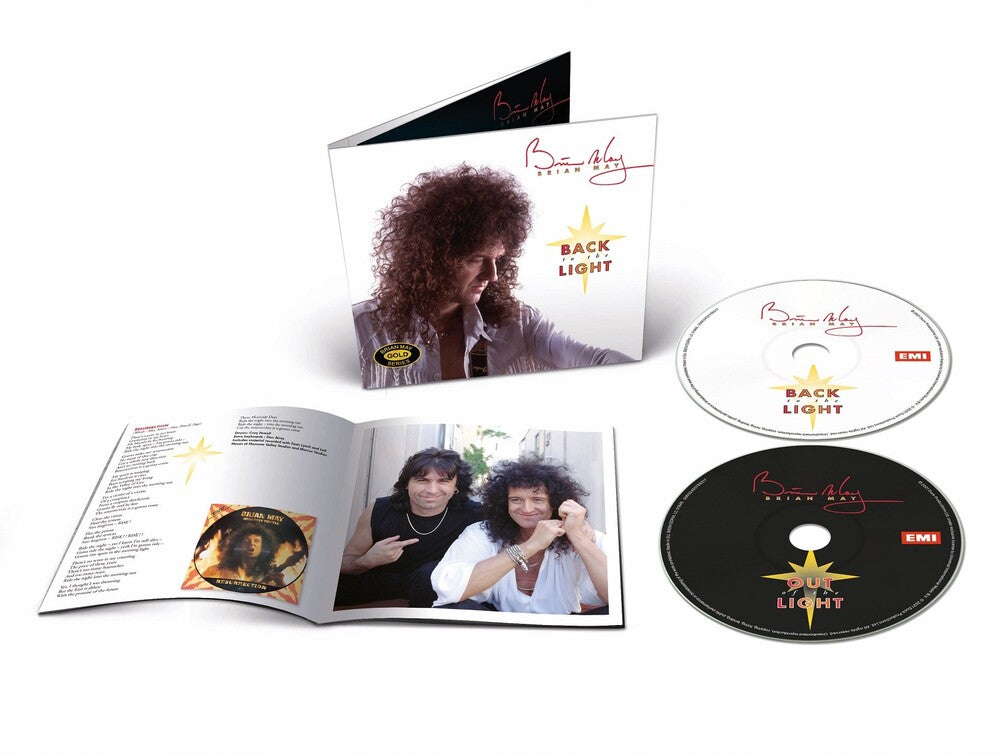the album cover for Brian May - Back To The Light: Remastered [2 CD]
