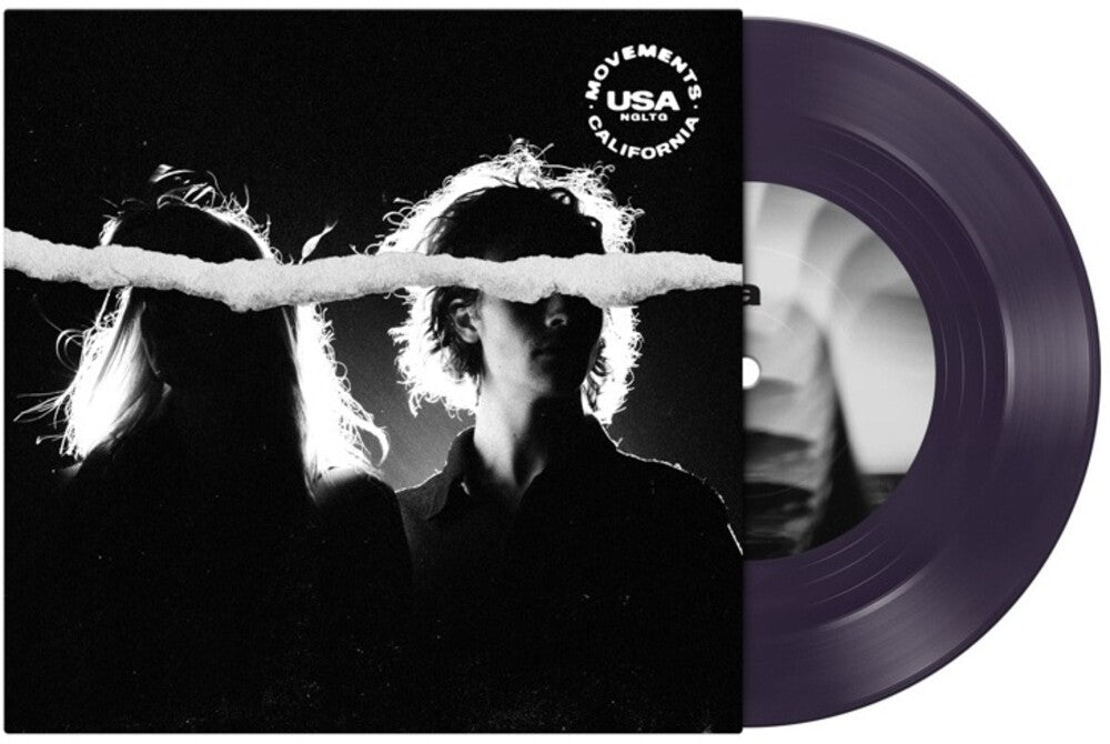 the album cover for Movements - No Good Left To Give B-Sides [Indie Exclusive Limited Edition Grape Candy Purple 7in Single]