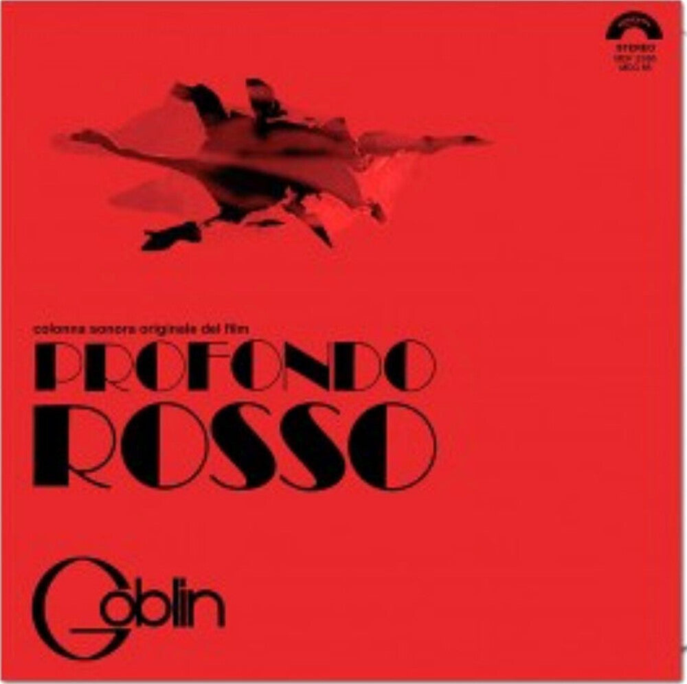 the album cover for Goblin (Cvnl) (Ltd) (Ogv) (Ita) - Profondo Rosso / O.S.T. [Clear Vinyl] [Limited Edition] [180 Gram] (Ita)