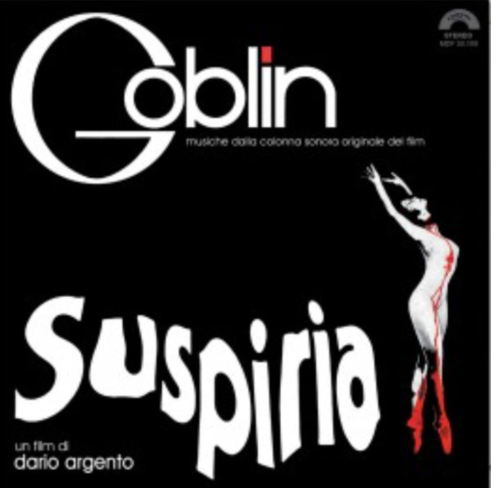 the album cover for Goblin (Cvnl) (Ltd) (Ogv) (Ita) - Suspiria / O.S.T. [Clear Vinyl] [Limited Edition] [180 Gram] (Ita)