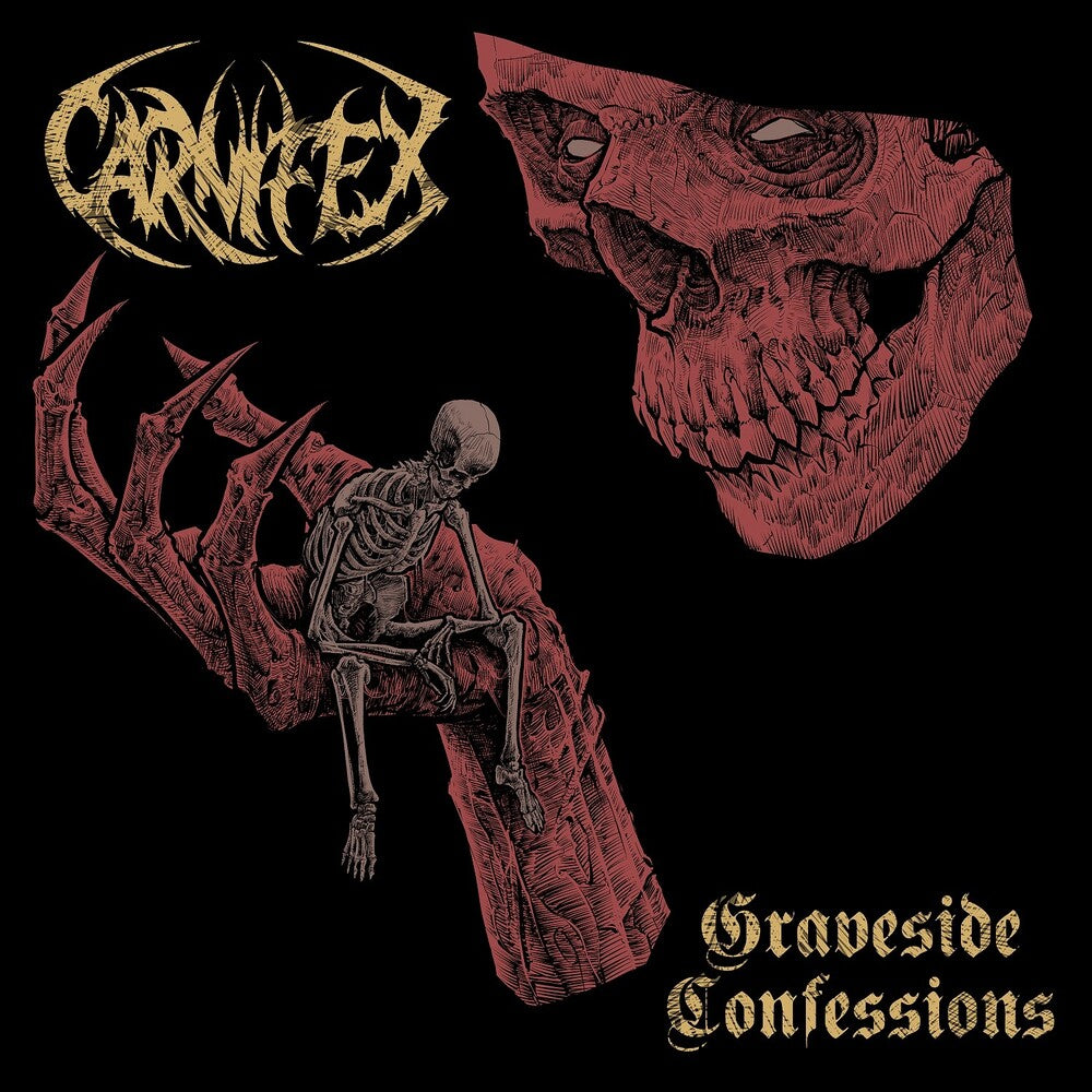the album cover for Carnifex - Graveside Confessions