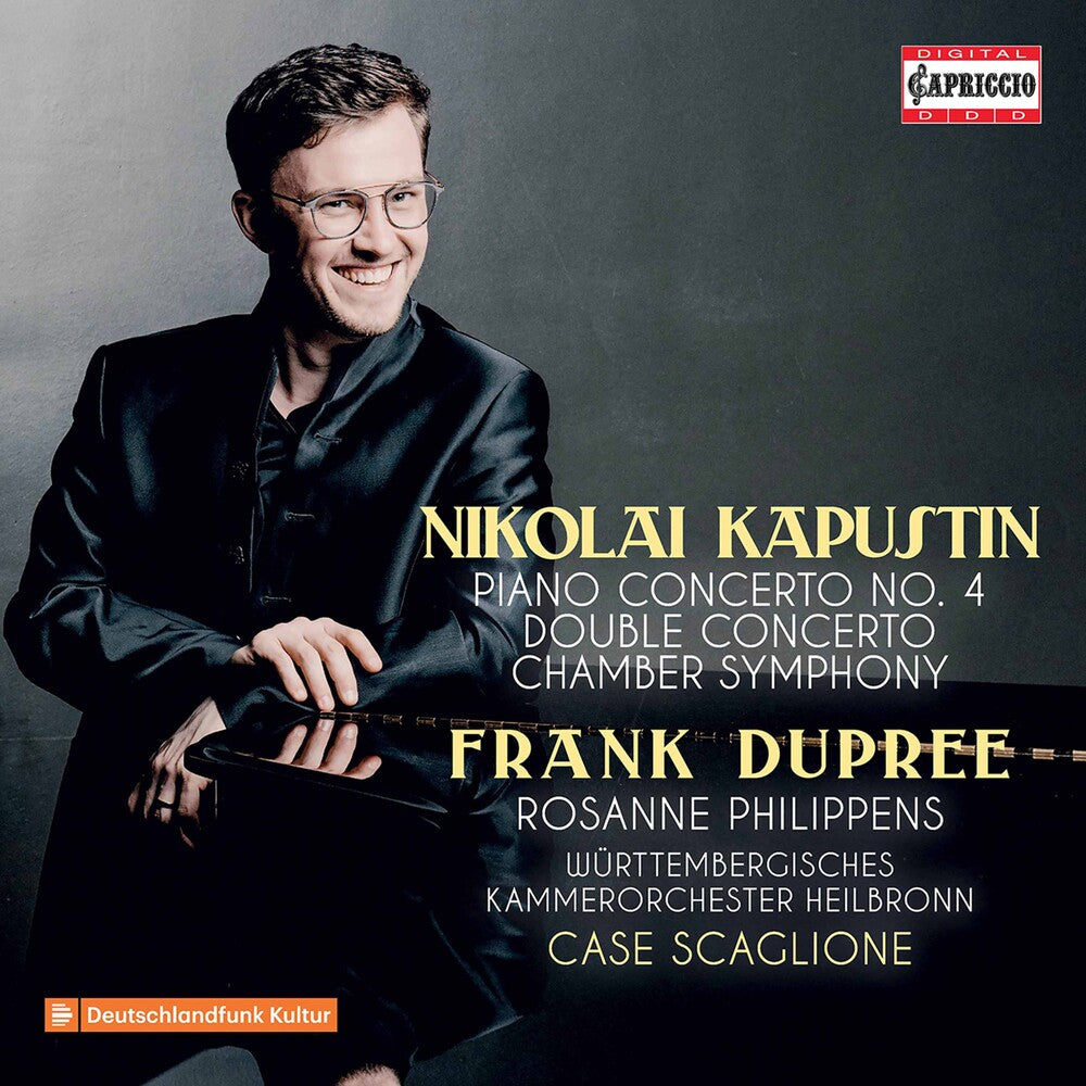 the album cover for Kapustin / Dupree / Scaglione - Orchestral Works