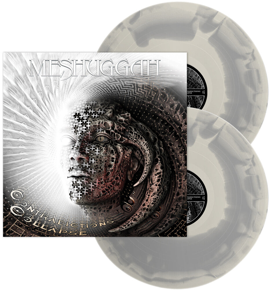 the album cover for Meshuggah - Contradictions Collapse (Swirl Vinyl) [Colored Vinyl] [Limited Edition]
