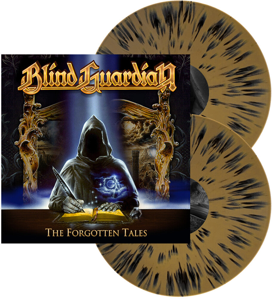the album cover for Blind Guardian - The Forgotten Tales [Limited Edition Gold W/Black Splatter 2LP]