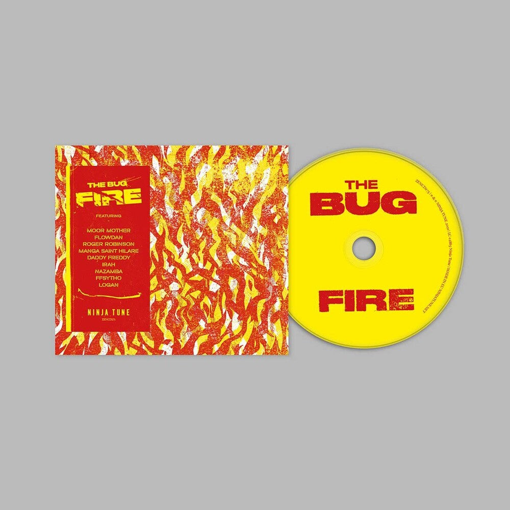 the album cover for The Bug - Fire