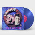 the album cover for Primus - Suck On This [Cobalt Blue LP]