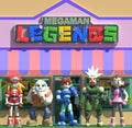 the album cover for Capcom Sound Team (Colv) (Cvnl) - Mega Man Legends / O.S.T. (Clear Vinyl) [Colored Vinyl]