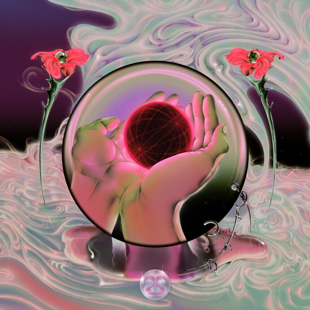 the album cover for Magdalena Bay - Mercurial World -  [Indie Exclusive Limited Edition Red LP]