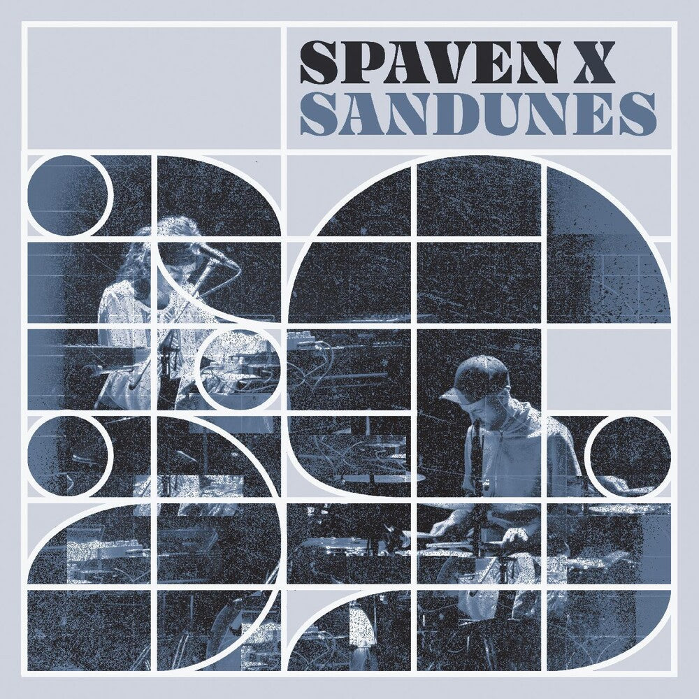 the album cover for Richard Spaven  & Sandunes - Spaven X Sandunes