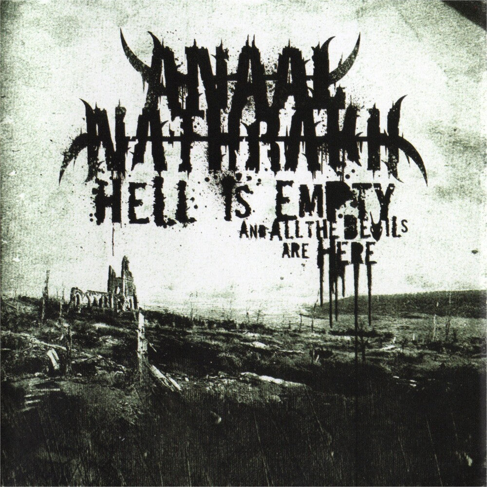 the album cover for Anaal Nathrakh - Hell Is Empty, and All the Devils Are Here