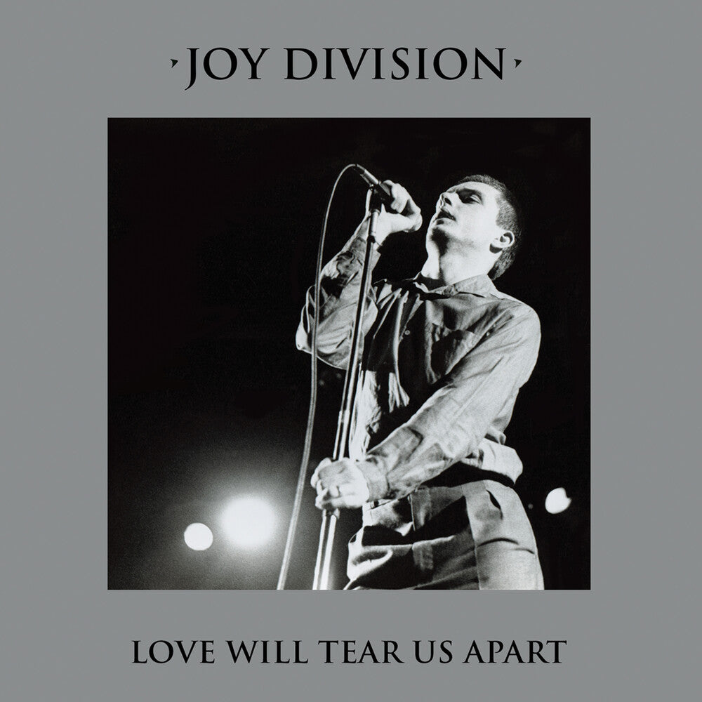 the album cover for Joy Division - Love Will Tear Us Apart