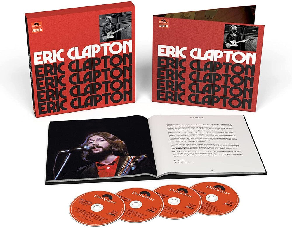 the album cover for Eric Clapton - Eric Clapton [4CD Box Set]