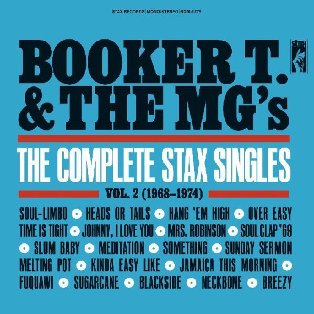 the album cover for Booker T & The M.G.'s - The Complete Stax Singles Vol. 2 (1968-1974)