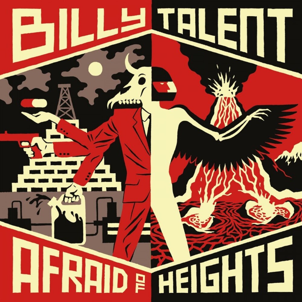 the album cover for Billy Talent - Afraid Of Heights (Blk) [180 Gram] (Hol)