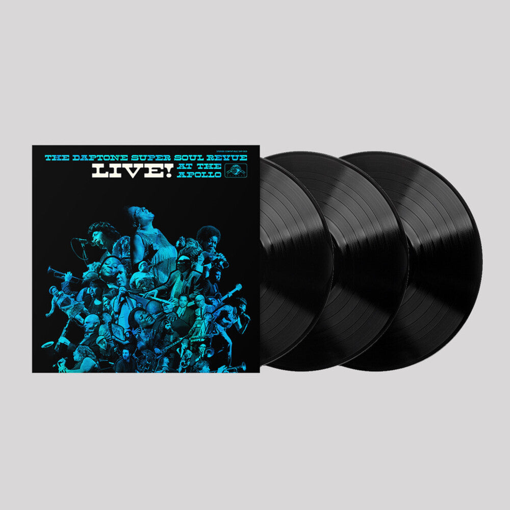 the album cover for Various Artists - The Daptone Super Soul Revue Live! At the Apollo [3LP]