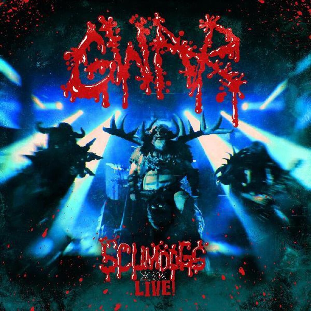 the album cover for GWAR - Scumdogs XXX Live [CD/DVD/Blu-ray]