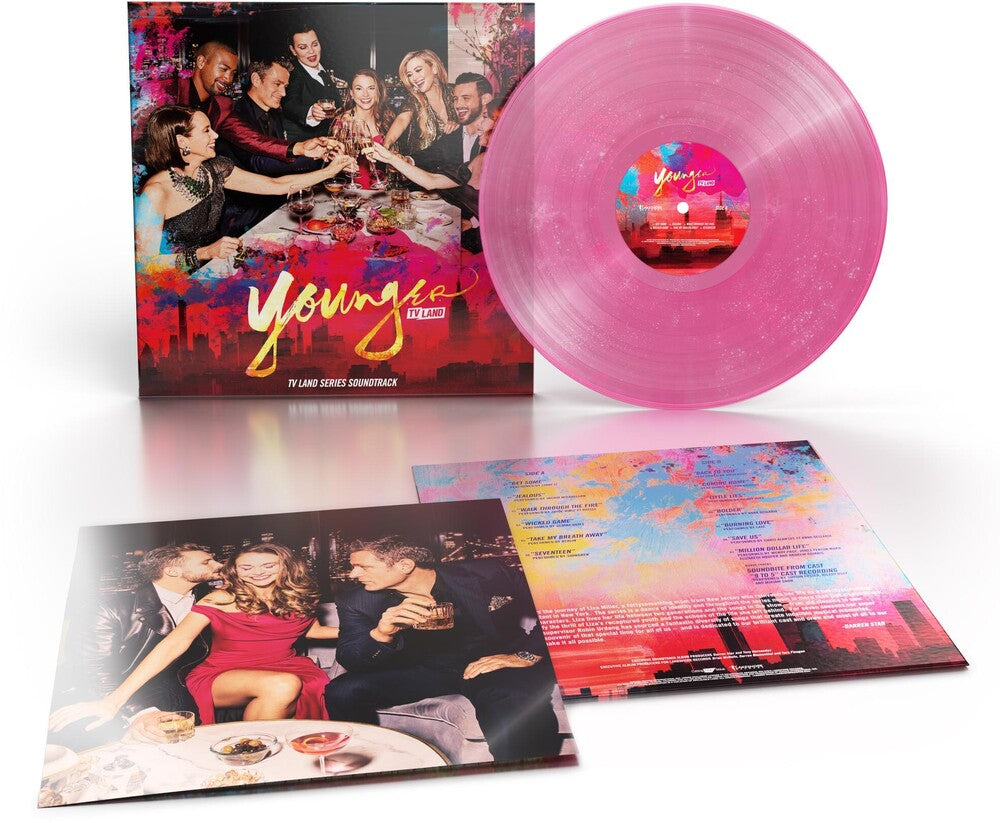 the album cover for Various Artists - Younger: TV Land Series Soundtrack [Pink Glitter LP]