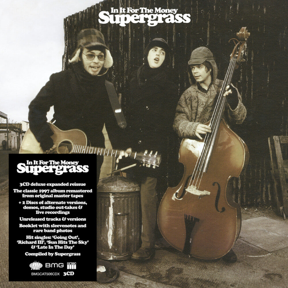 the album cover for Supergrass - In It For Money [Deluxe] [With Booklet] (Exp) [Remastered] [Digipak]