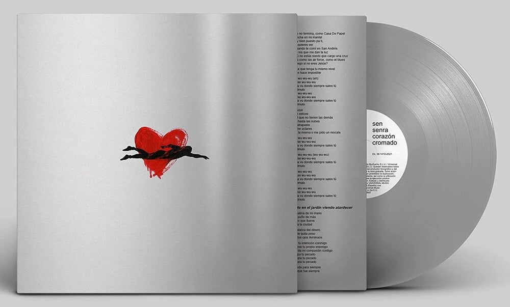 the album cover for Sen Senra - Corazon Cromado (Spa)