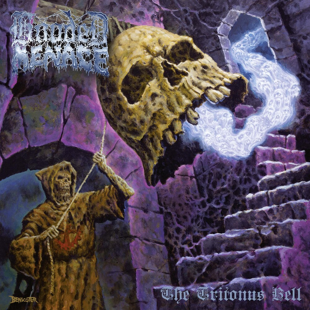 the album cover for Hooded Menace - Tritonus Bell [Limited Edition] [Digipak]