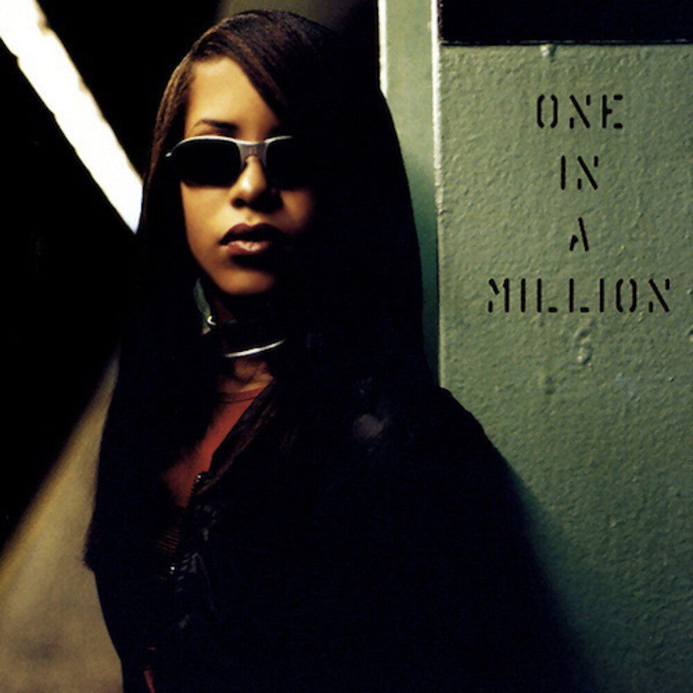 the album cover for Aaliyah - One In A Million