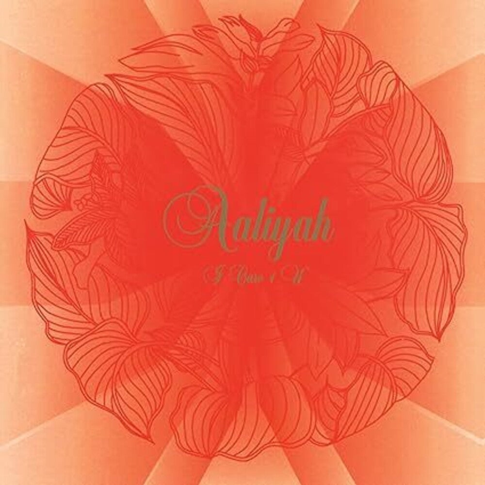 the album cover for Aaliyah - I Care 4 U