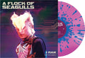 the album cover for A Flock Of Seagulls - I Ran (So Far Away) [Pink & Blue Splatter LP]