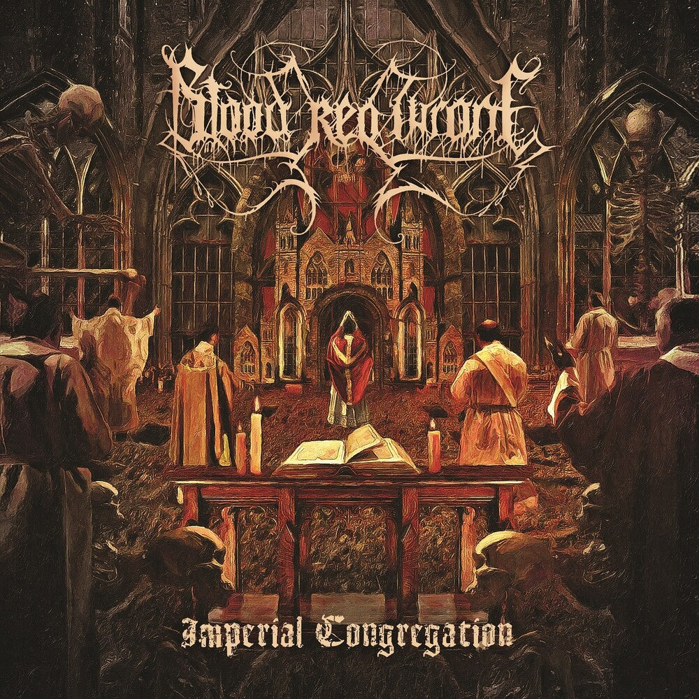 the album cover for Blood Red Throne - Imperial Congregation