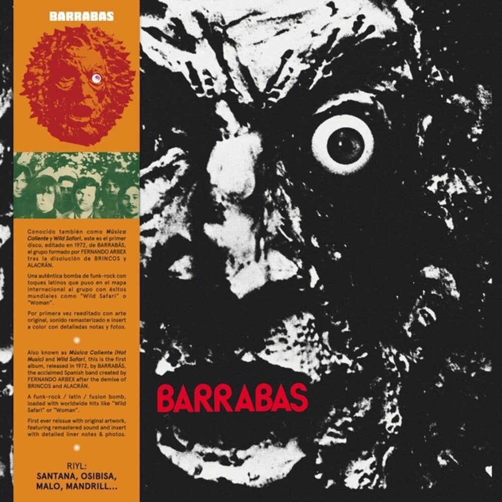 the album cover for Barrabas - Barrabas (Spa)