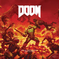 the album cover for Mick Gordon  (Ogv) - Doom (5th Anniversary Standard Edition) [180 Gram]