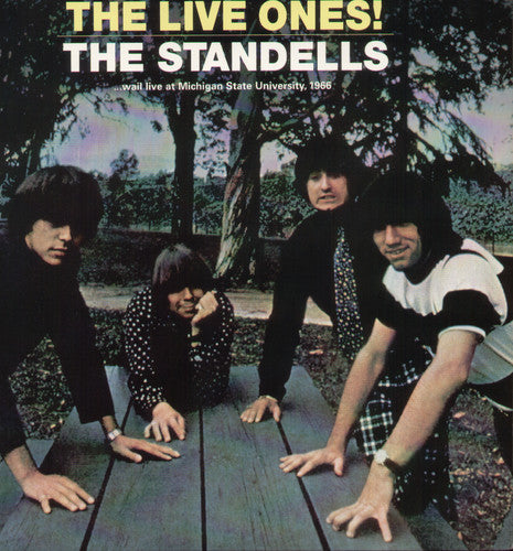 the album cover for The Standells - Live Ones