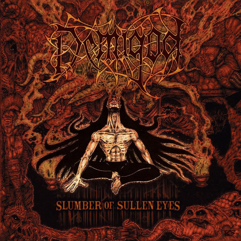 the album cover for Demigod - Slumber Of Sullen Eyes
