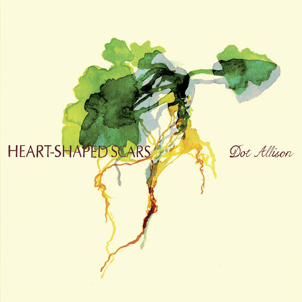 the album cover for Dot Allison - Heart-Shaped Scars [Colored Vinyl] (Gate) (Grn) [Limited Edition]