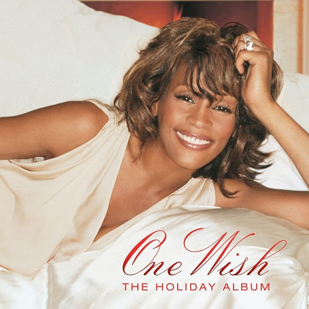the album cover for Whitney Houston - One Wish: The Holiday Album [LP]