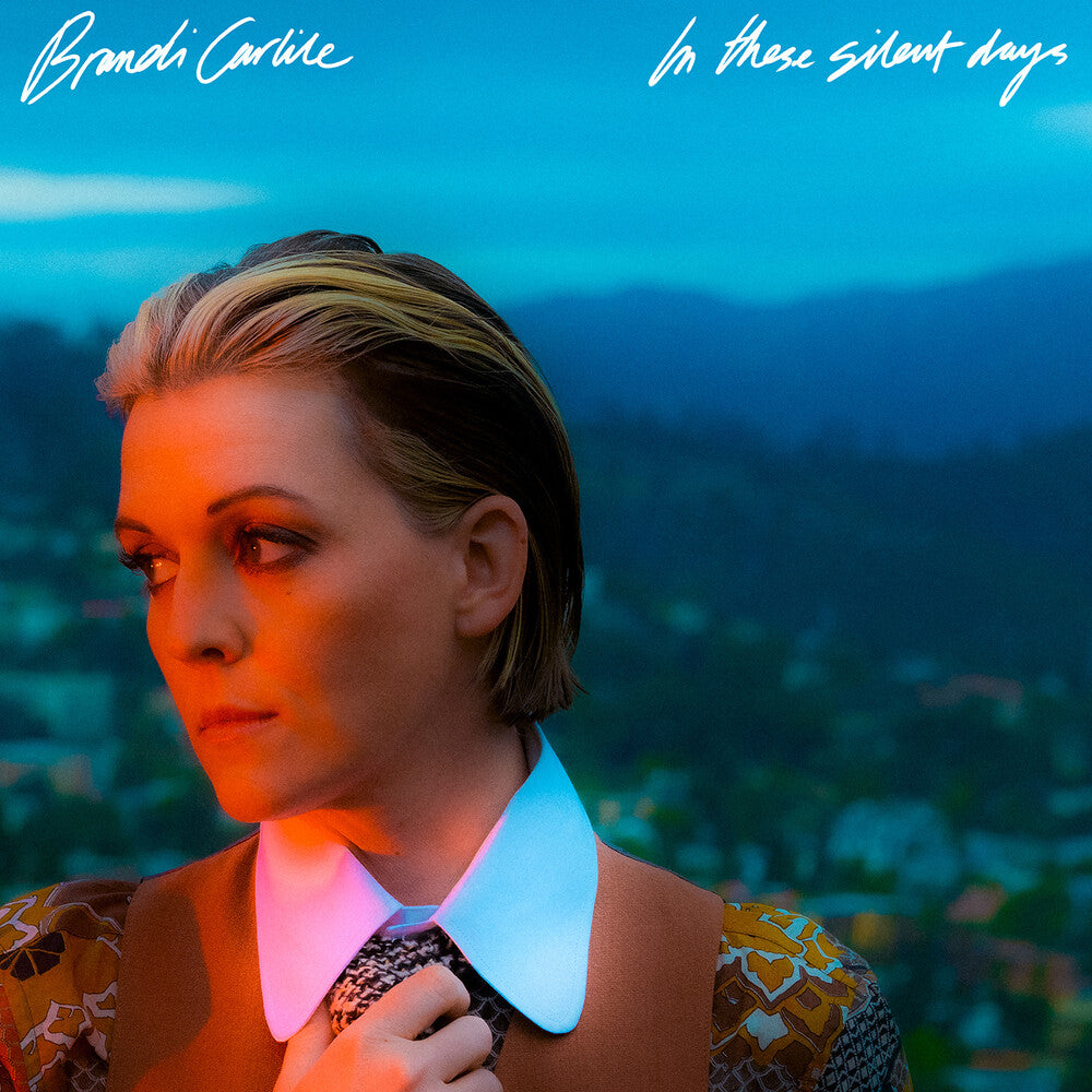 the album cover for Brandi Carlile - In These Silent Days [Indie Exclusive Limited Edition Gold LP]