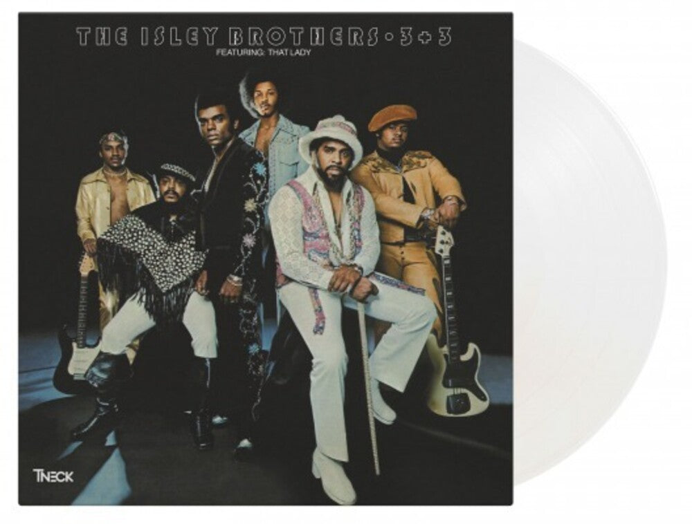 the album cover for Isley Brothers - 3 + 3 [Clear Vinyl] (Gate) [Limited Edition] [180 Gram] (Hol)